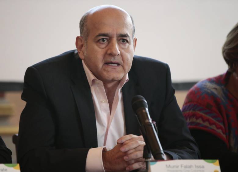 Munir Falah, presidente de Cine Colombia. FOTO: COLPRENSA