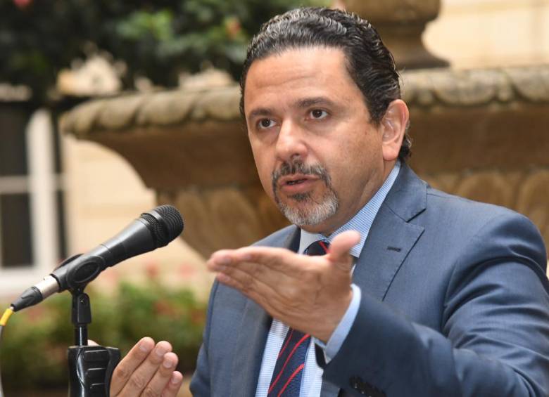 Miguel Ceballos, alto comisionado para la paz, sacó a seis colados de la JEP. FOTO: Cortesía OACP