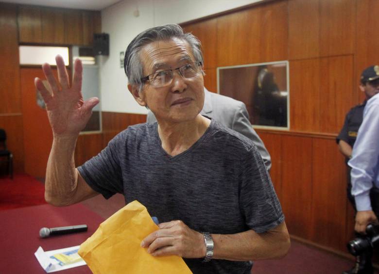 Alberto Fujimori, expresidente peruano, fue condenado a 25 años de prisión por crímenes de lesa humanidad. FOTO REUTERS