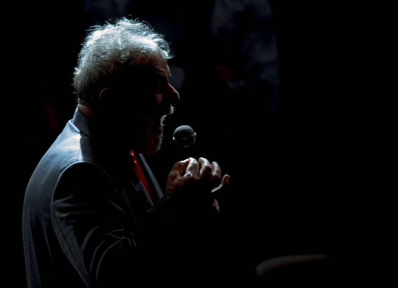 Lula da Silva, expresidente de Brasil preso por corrupción. FOTO: AFP 