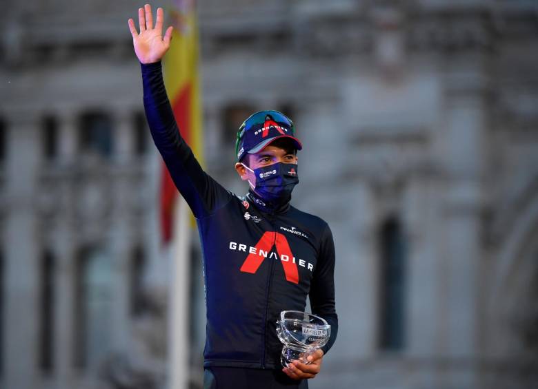 Richard Carapaz. FOTO: AFP