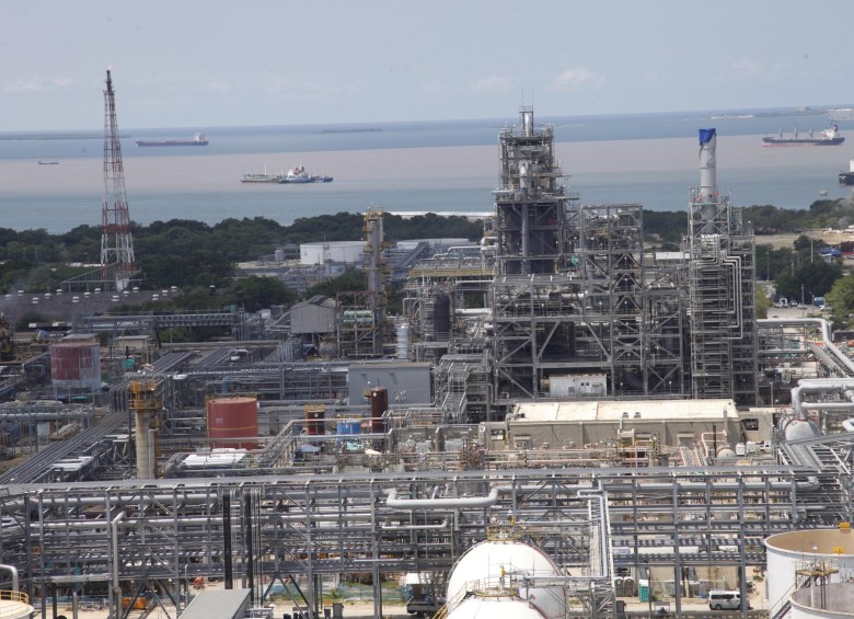 Refinería de Cartagena impulsó las exportaciones desde zona franca. FOTO: Colprensa