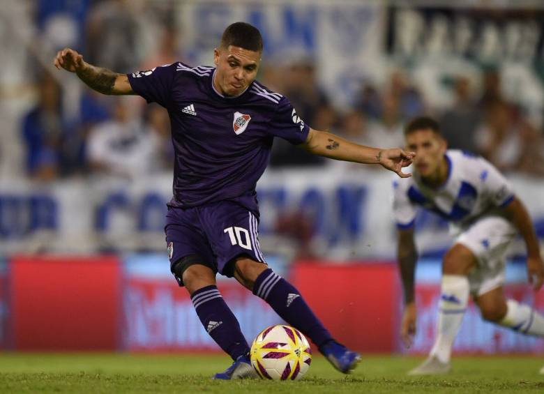 Juan Fernando Quintero. FOTO CORTESÍA RIVER PLATE