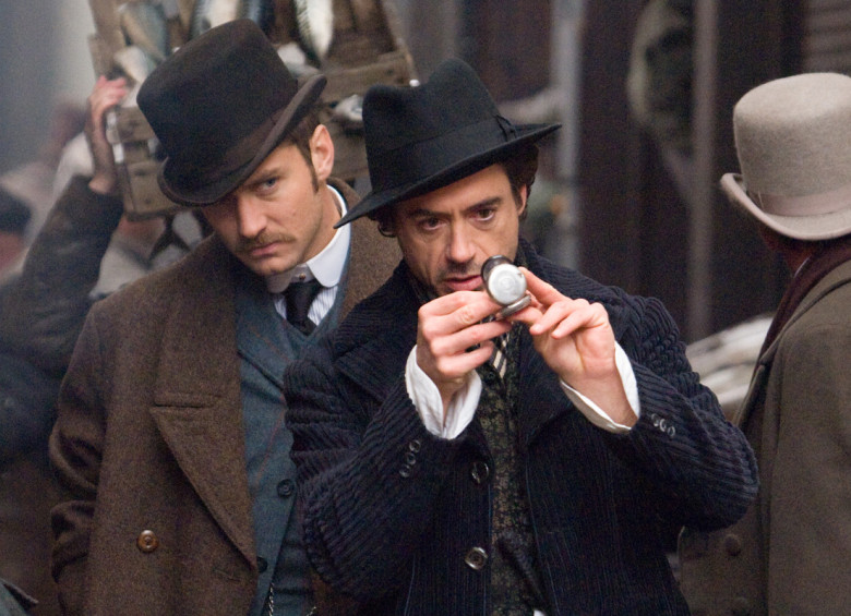 Jude Law y Rober Downey Jr. vuelven para sus papeles de Watson y Sherlock respectivamente. FOTO Cortesía 