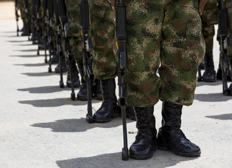 Los altos mandos militares fueron acusados de ordenar conseguir resultados y aumentar el número de bajas. FOTO: Edwin Bustamante Restrepo. 