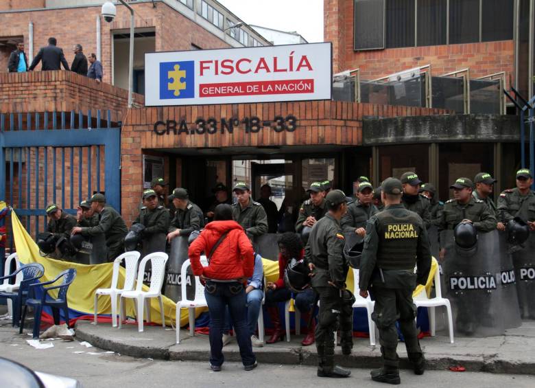 La Fiscalía General informó que 1.265 funcionarios que decidieron entrar en cese de actividades no recibieron salario. FOTO ARCHIVO