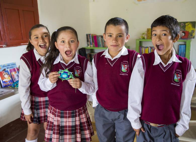 El asombro de los niños