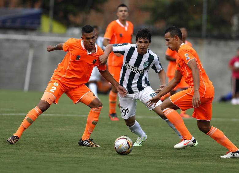 Campo Elías Santacruz suma nueve años en el fútbol colombiano. FOTO JUAN ANTONIO SÁNCHEZ