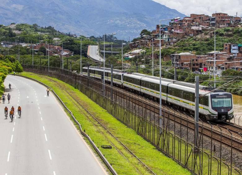 En la estación Caribe del metro se dispondrá de un tren que realice el servicio entre las estaciones Caribe – Tricentenario y Tricentenario – Caribe. FOTO: Archivo Jaime Pérez Munévar. 