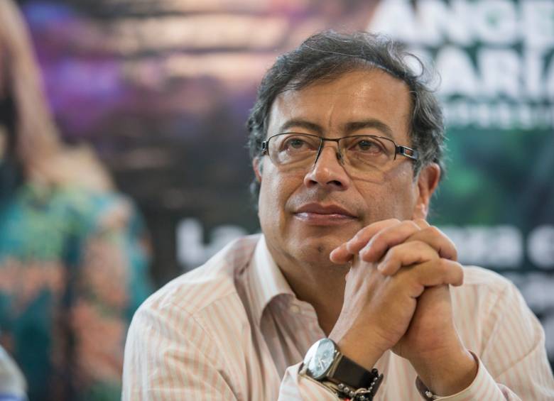 Senador Gustavo Petro. FOTO JAIME PÉREZ