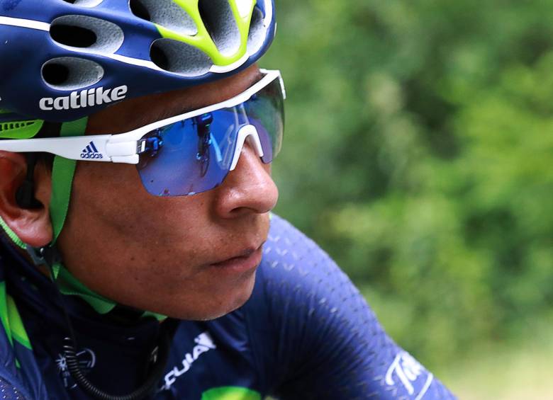 Nairo Quintana es séptimo en la general del Tour de Francia. FOTO AFP