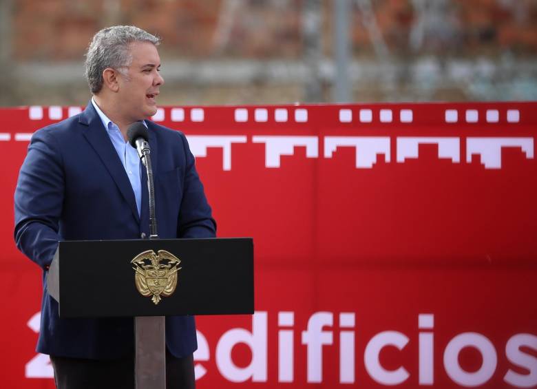  El presidente Iván Duque. FOTO: Colprensa