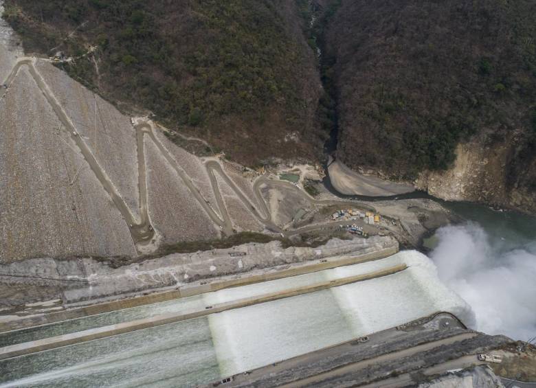 Se prevé que las unidades 1 a la 4 de generación de energía (primera etapa) entren a operar en 2022. FOTO: ESTEBAN VANEGAS