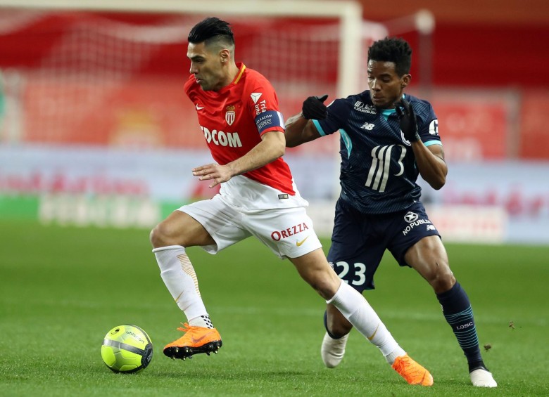 Radamel Falcao García fue titular y jugó 76 minutos, aunque no pudo marcar. FOTO AFP