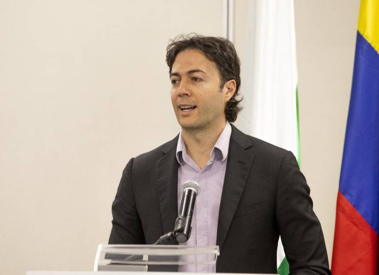 Daniel Quintero, alcalde de Medellín, dijo que la información será vital para contener la expansión del virus. FOTO CARLOS VELÁSQUEZ