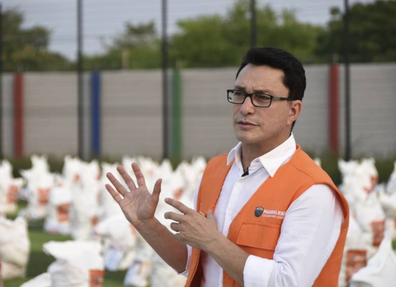 Carlos Caicedo, gobernador de Magdalena. FOTO COLPRENSA