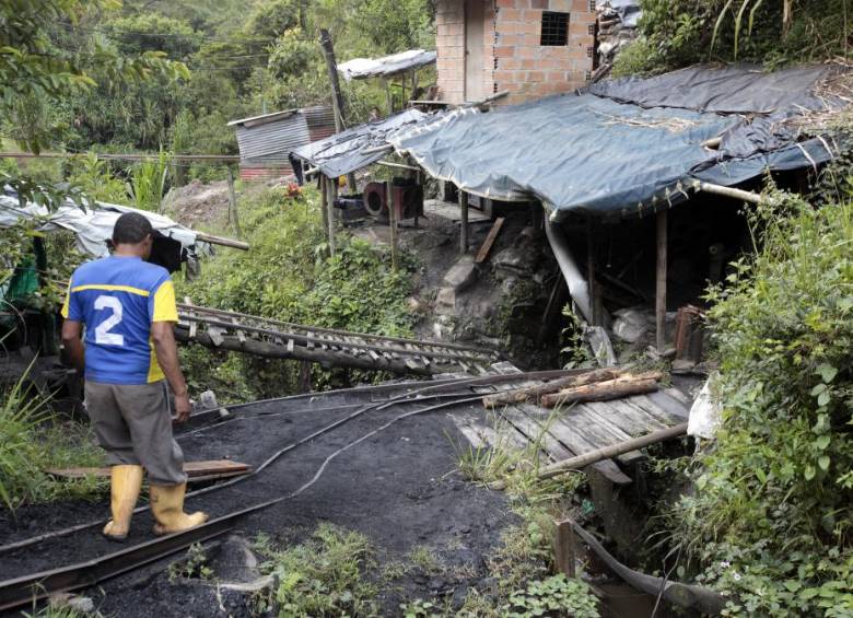 El accidente se suma al ocurrido el 30 de octubre en la mina La Cancha donde doce minero perdieron la vida. FOTO MANUEL SALDARRIAGA
