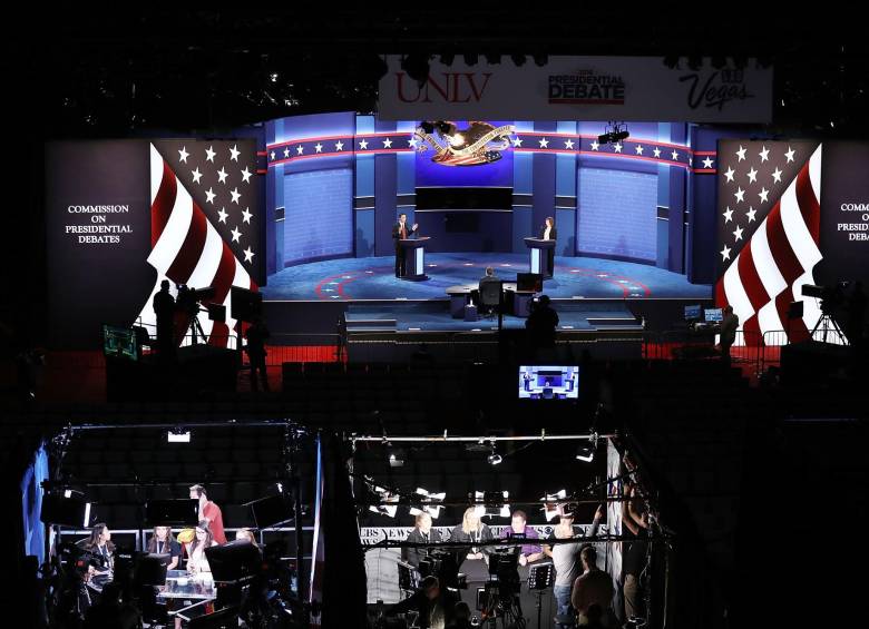 El último debate presidencial de Estados Unidos tendrá lugar en la ciudad de Las Vegas, estado de Nevada. FOTO afp