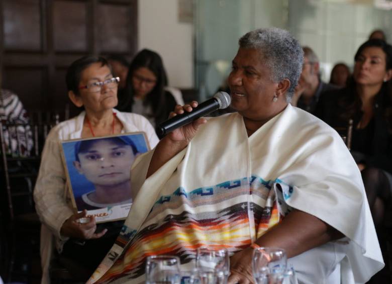 María Ángela Salazar Murillo fue nominada en tres ocasiones al premio Antioqueña de Oro. En 2017 Apartadó le hizo un reconocimiento por todos sus años de liderazgo. FOTO comisión de la verdad