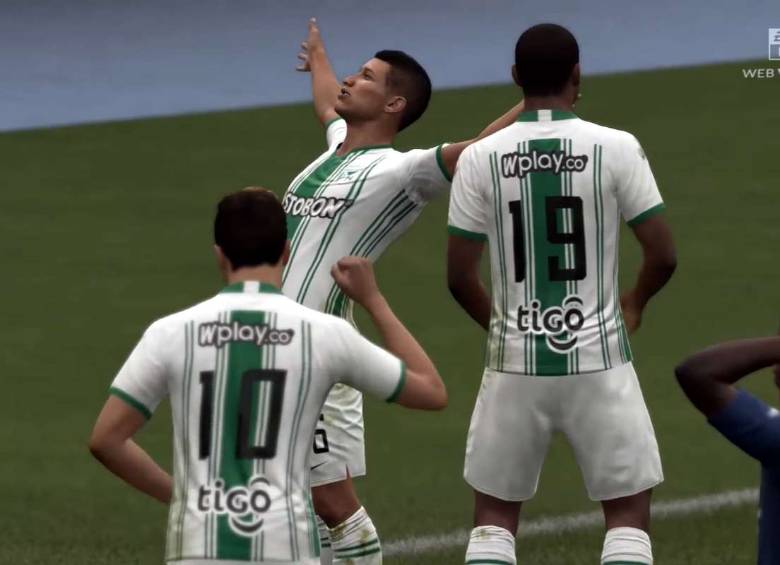 Nacional marcha con paso firme en la Liga virtual. FOTO TOMADA DE FIFA20
