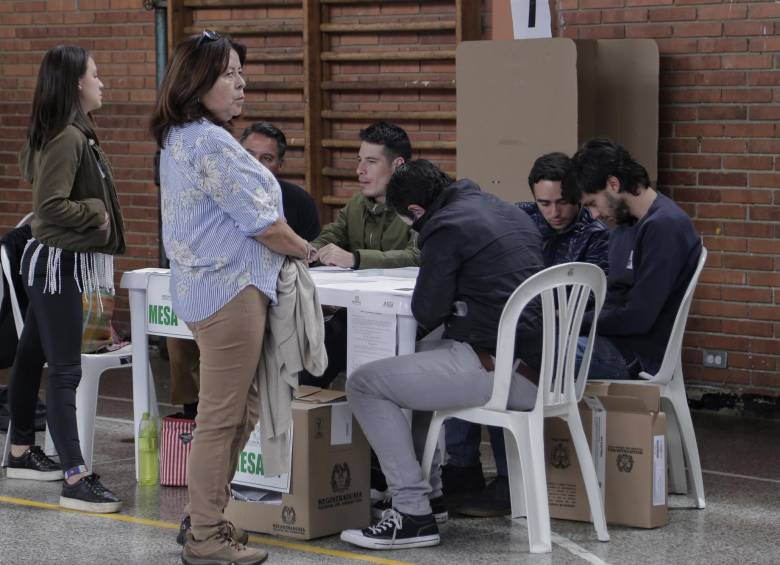 En primera vuelta fue de 54,22 %. FOTO COLPRENSA