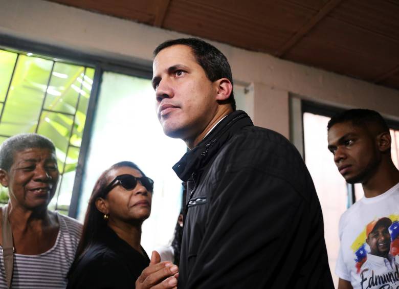 Juan Guaidó, presidente interino de Venezuela. FOTO REUTERS