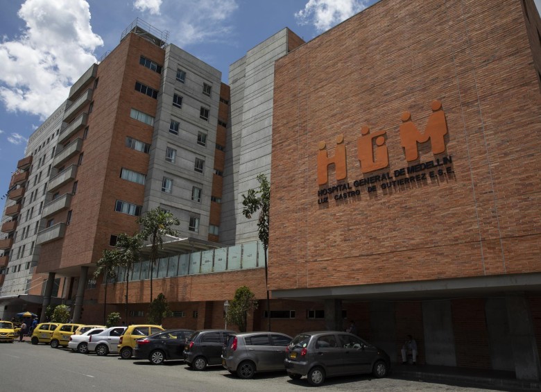 El Hospital General de Medellín, ubicado en el barrio Perpetuo Socorro. FOTO EDWIN BUSTAMANTE