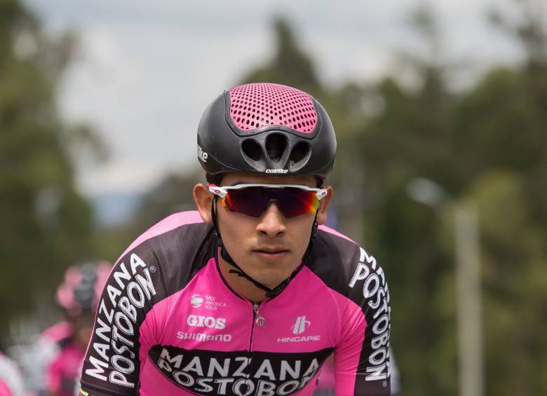 Osorio fue subcampeón de la montaña este año en el Circuit Cycliste Sarthe. FOTO MANZANA 
