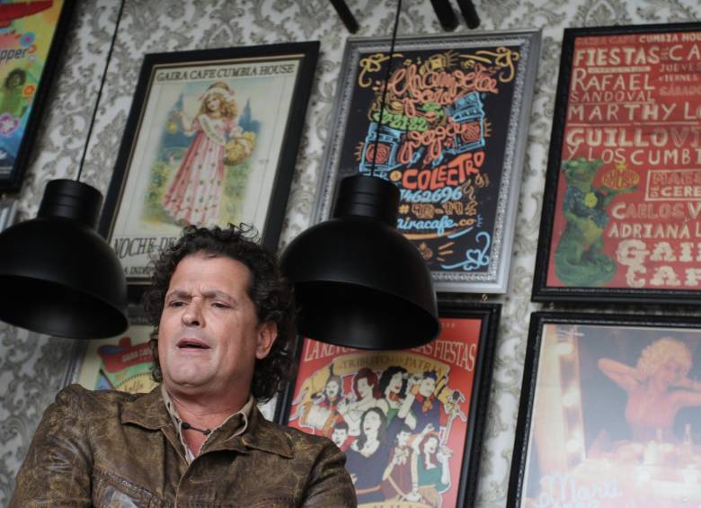 El cantante vallenato, Carlos Vives. Foto: Colprensa. 