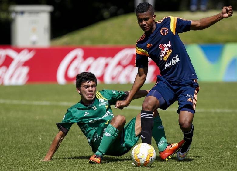 La Selección Colombia Sub-17 de Fútbol se impuso este lunes 4-2 sobre Perú. FOTO COLPRENSA