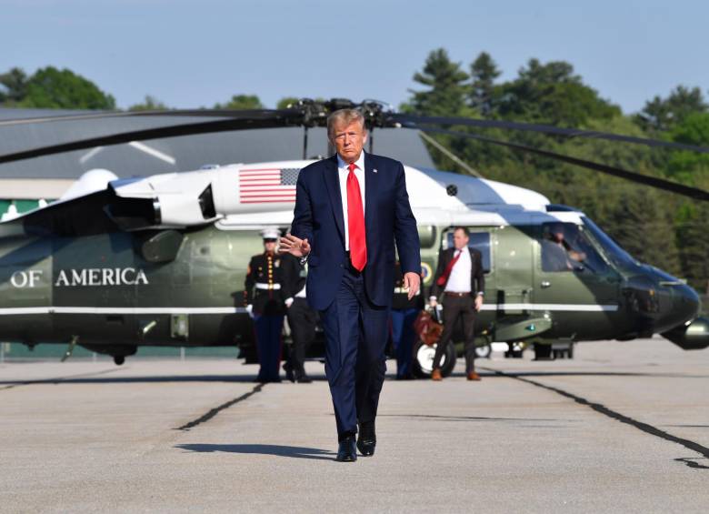 Presidente de Estados Unidos Donald Trump. FOTO: AFP