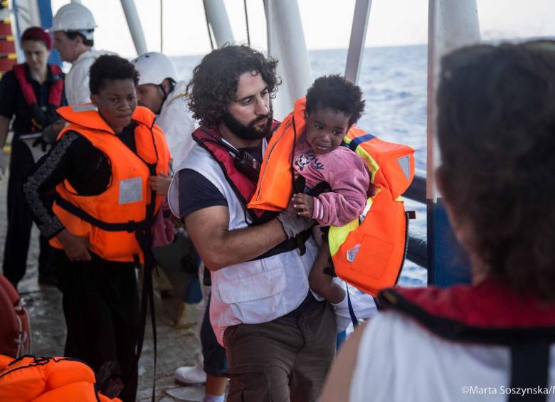 La UE debe fijar vías más seguras y legales para el tránsito de personas que huyen de la guerra en Siria. FOTO cortesía msf