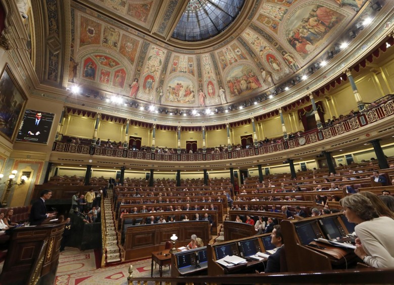 Congreso de Diputados de España. FOTO: EFE