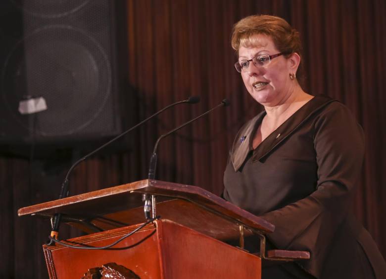 La magistrada Lucy Jeanette Bermúdez, presidenta del Consejo de Estado. FOTO Colprensa.
