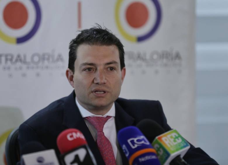 El contralor general Carlos Felipe Córdoba anunció la apertura de varias actuaciones especiales. FOTO Colprensa.