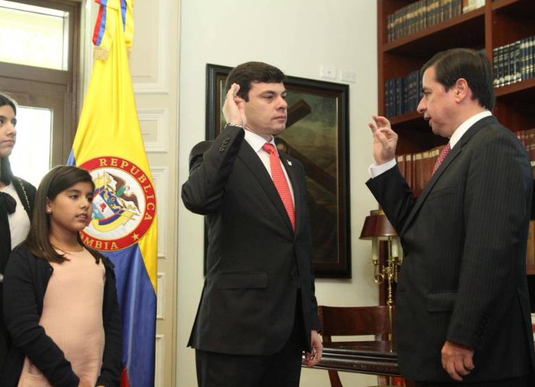 El ingeniero Diego Fernando Mora reemplaza en el cargo a Andrés Villamizar. FOTO MININTERIOR