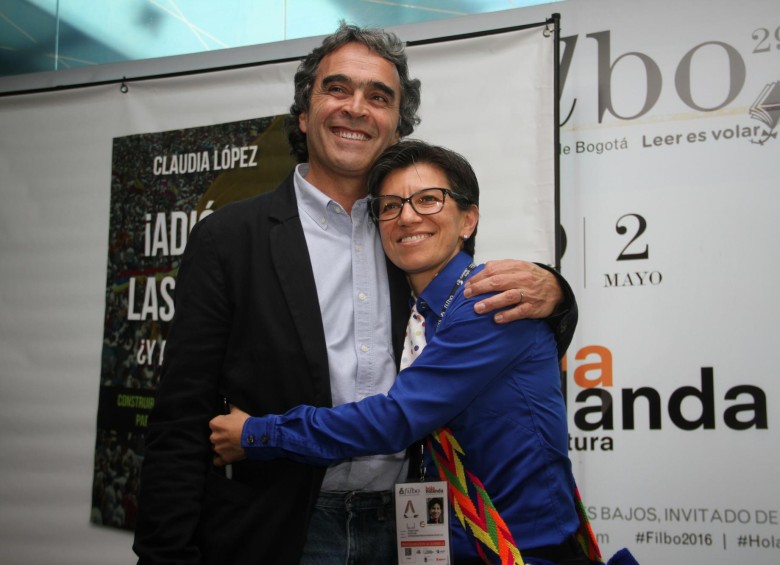 Claudia López compitió con Fajardo en la nominación presidencial de la Coalición Colombia. FOTO COLPRENSA