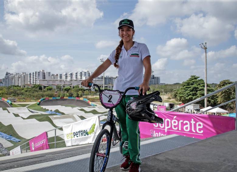 Sofía suma cerca de 40 medallas como bicicrosista. Su anhelo es competir en unos Juegos Olímpicos. FOTO CORTESÍA SUPÉRATE