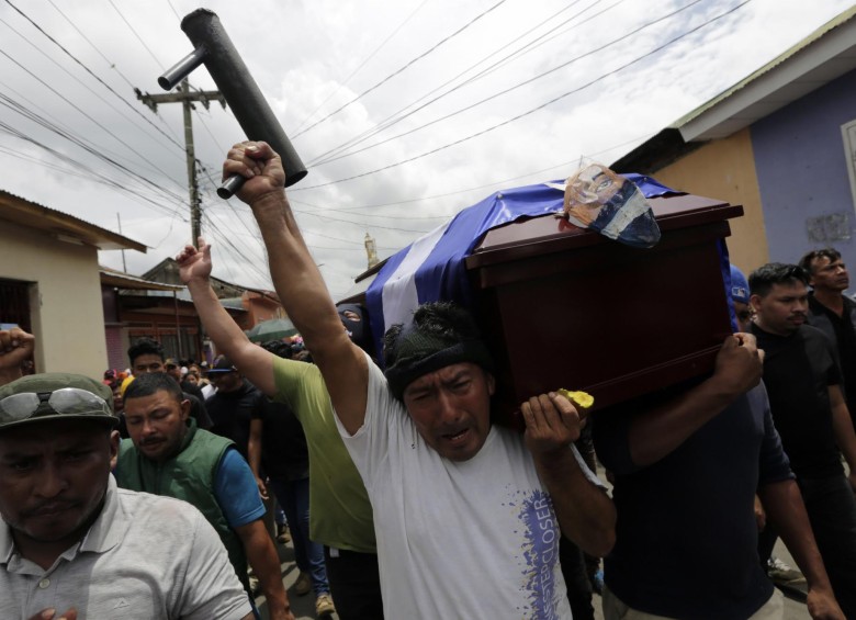 La crisis en Nicaragua tras el inicio de unas protestas contra Ortega desde el pasado 18 de abril ha dejado 325 muertos, de los que 24 son menores de edad, según datos de la Comisión Interamericana de Derechos Humanos (CIDH). FOTO AFP