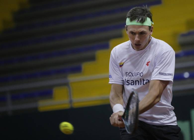 Alejandro González, tenista antioqueño. FOTO COLPRENSA