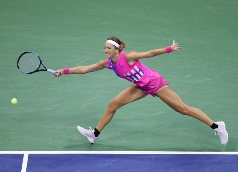 Victoria Azarenka, quien fuera número uno del mundo, disputará su primera final de Grand Slam tras siete años. FOTO AFP