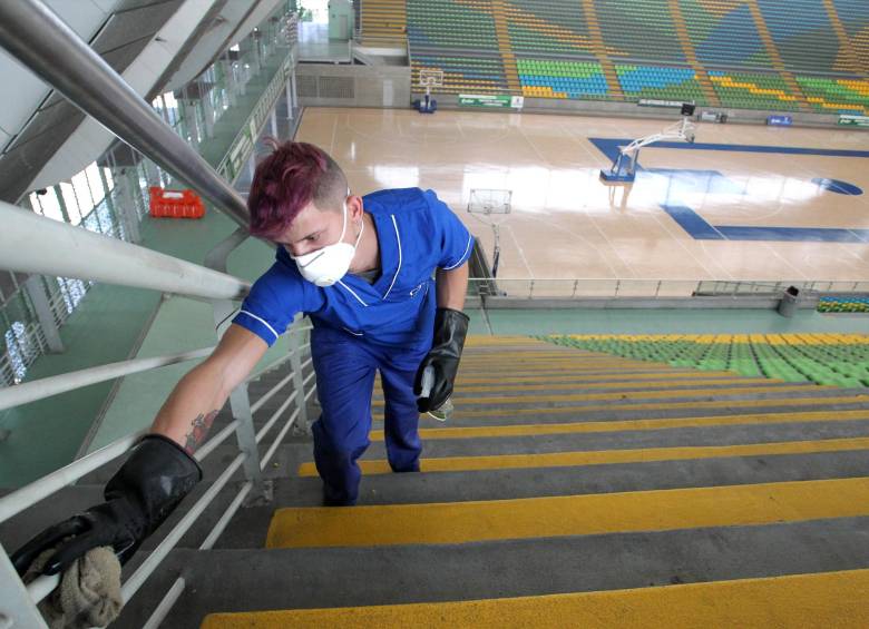 El Coliseo Iván de Bedout, uno de los que mayores intervenciones ha tenido tras los Suramericanos. FOTO cortesía Inder Medellín