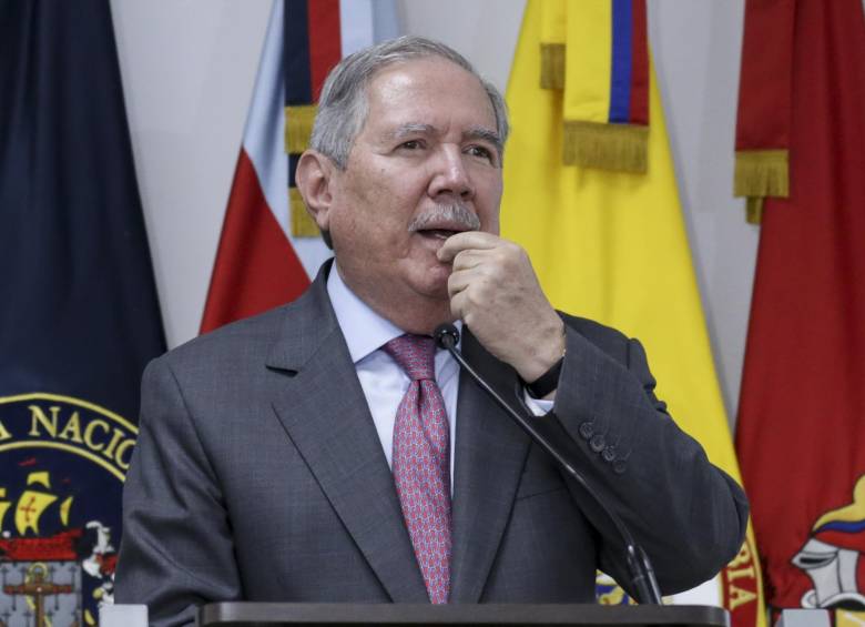. El ministro de Defensa, Guillermo Botero, se enfrentará a la discusión de la moción de censura. FOTO: Colprensa.