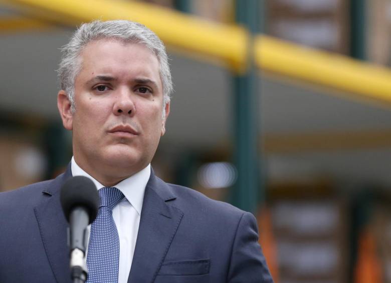 Iván Duque, presidente de Colombia. FOTO COLPRENSA
