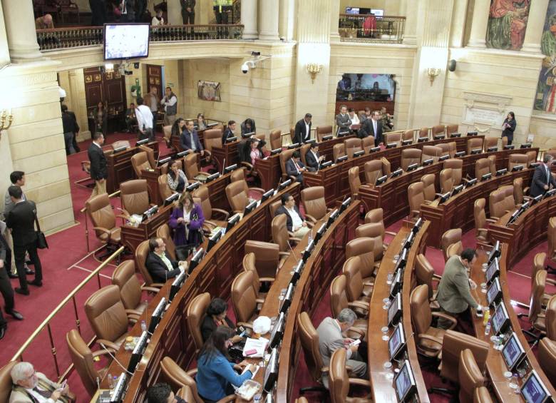 Congreso aprobó el proyecto la semana pasada. FOTO COLPRENSA
