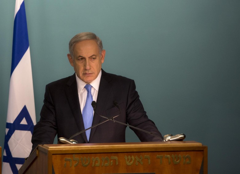 Benjamin Netanyahu, primer ministro israelí. FOTO AP