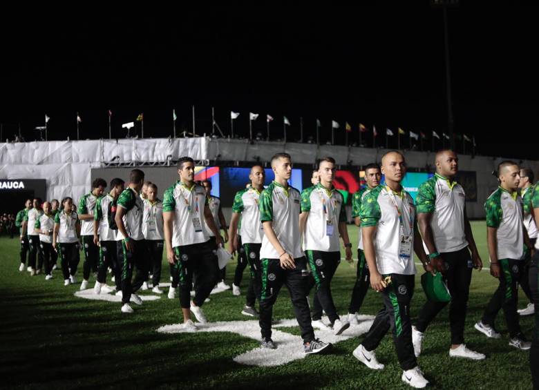 Delegación de Antioquia en las justas. FOTO CORTESÍA MINDEPORTE