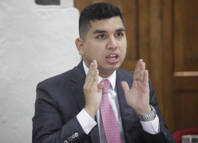 El ministro de Vivienda, Jonathan Malagón. FOTO Colprensa