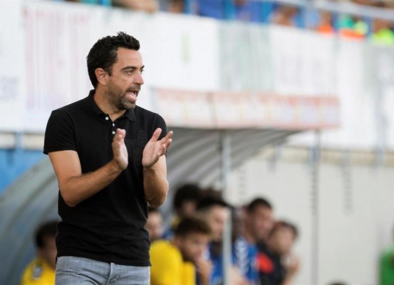 Xavi Hernández es entrenador del Al-Sadd de Catar. FOTO EFE