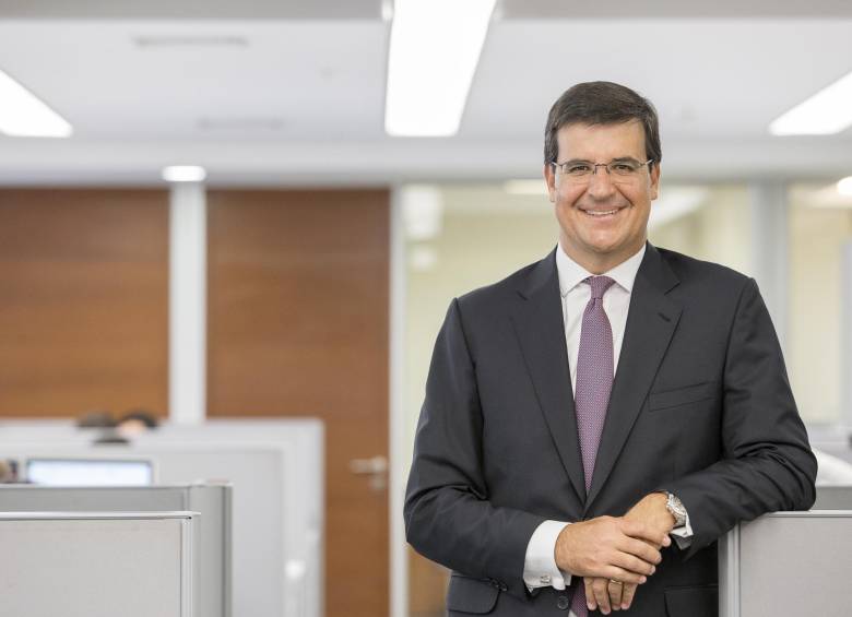 Christian Laub lidera Credicorp Capital, holding de origen peruano en Colombia desde hace cinco años. FOTO CORTESÍA CREDICORP 